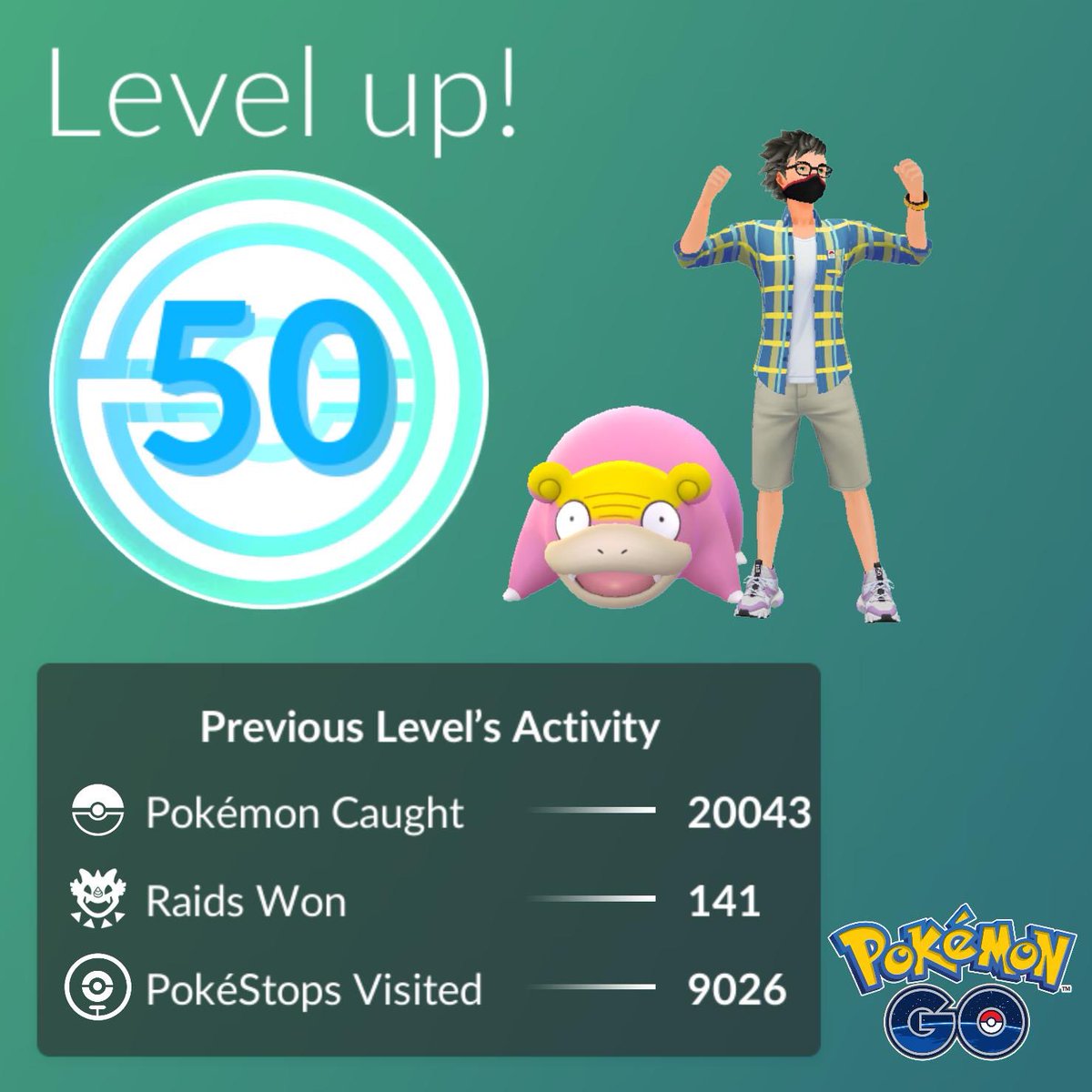 DaddyBhoy's tweet photo. So this just happened
#pokemongo #level50 #finished https://t.co/mlz5LNy6lR