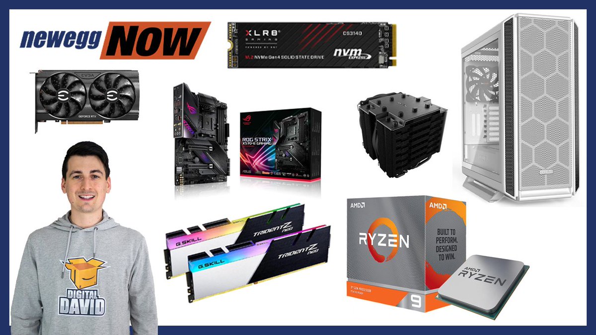 DigitalDavidREV's tweet photo. On this episode of #NeweggNow we take a look at my new $2500 PC Build w/ Benchmarks
Shop My Build On @Newegg: https://t.co/lvH5PdKFs7
PC Showcase:https://t.co/70Qa9zL3TJ
#Newegg #PC #PCBuild #DigitalDavid https://t.co/1579QpuKWK