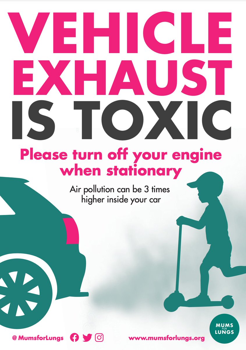 Dear motorists, if your car is stopped, especially if its actually parked up, would you please please switch off your engine. Thank you.