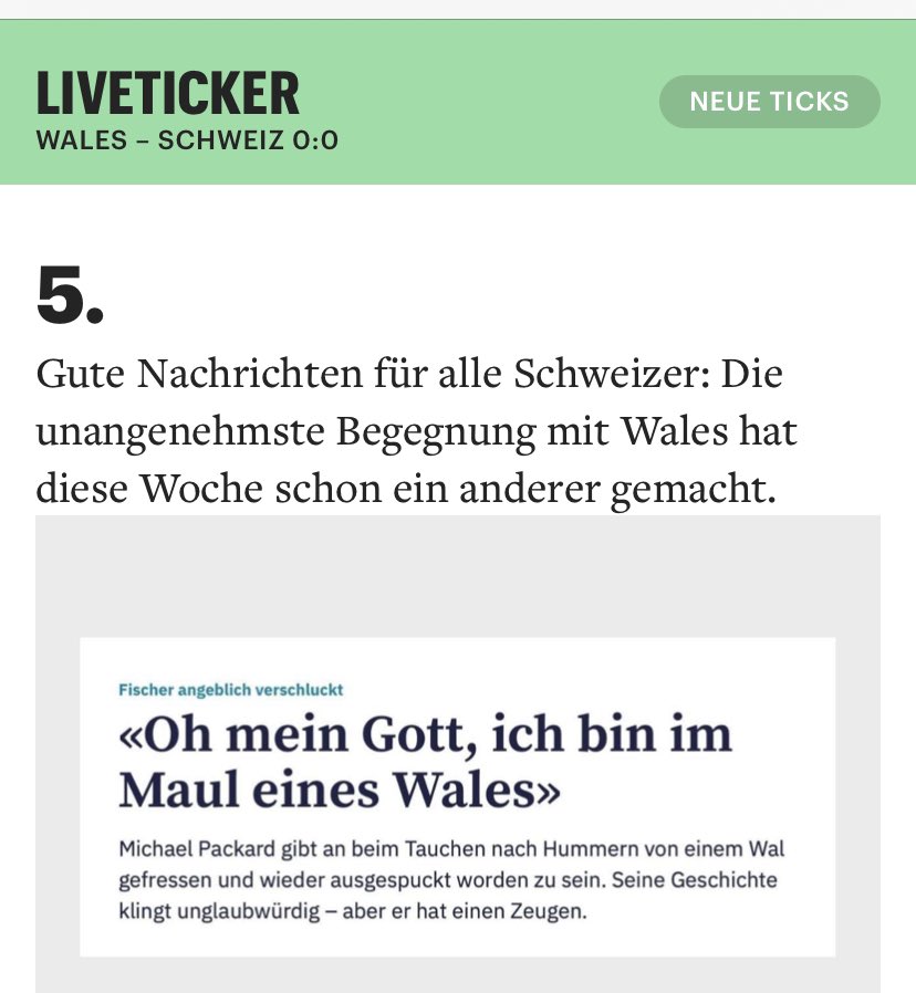 Und genau darum sollten Liveticker niemals nicht von Computern geschrieben werden… 

11freunde.de/liveticker/wal… <a href="/11Freunde_de/">11FREUNDE_de</a> #em2020