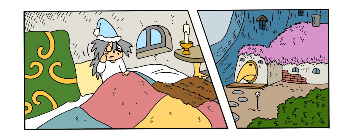 物語はモーニャの目覚めから始まり、眠りにつくモーニャで終わります…。

漫画「すず色のモーニャ」最終話→ https://t.co/oonsnxETOR

#すず色のモーニャ #キューライス 