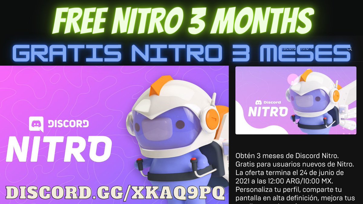 discord nitro gift link expired