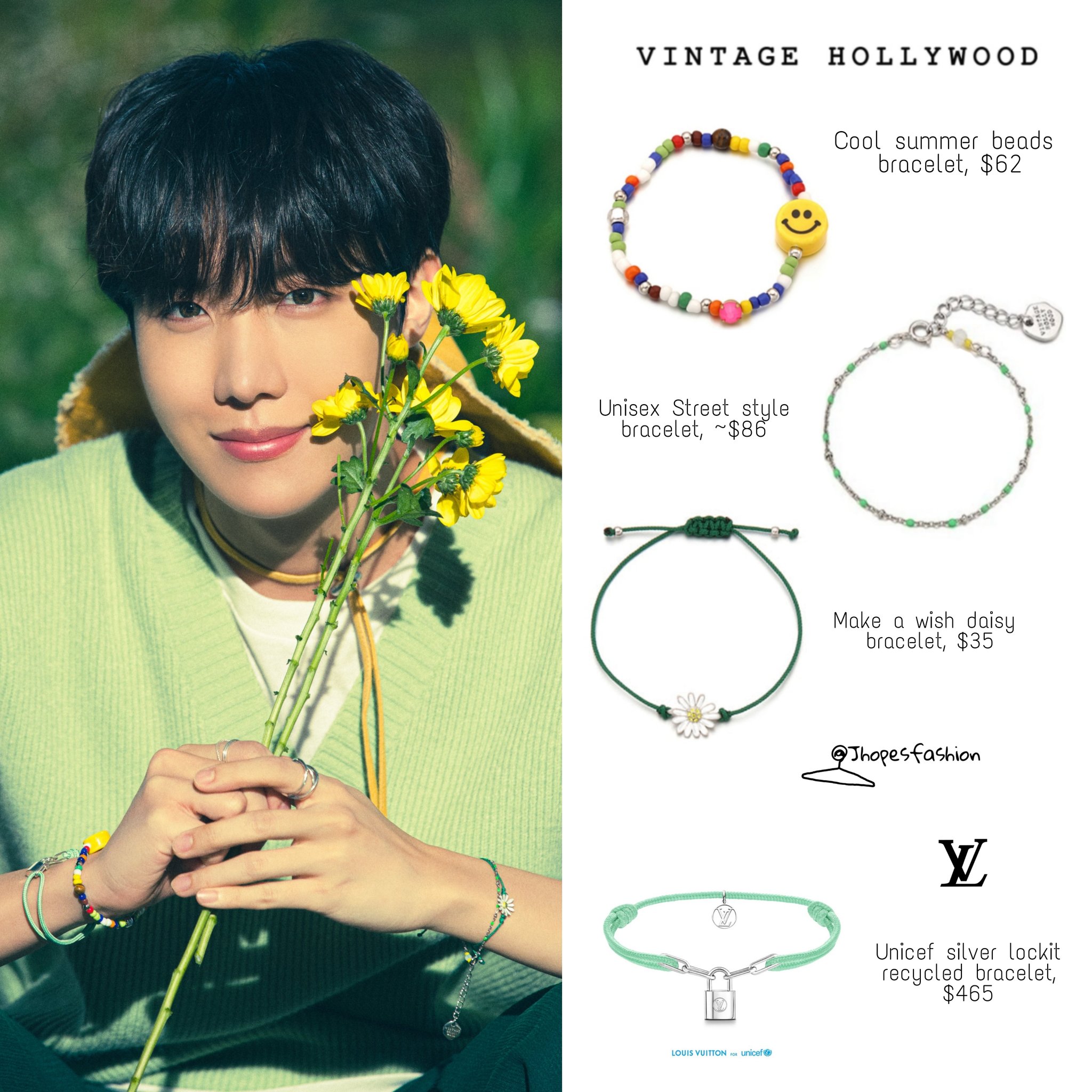 Bts v louis vuitton bracelet outlet
