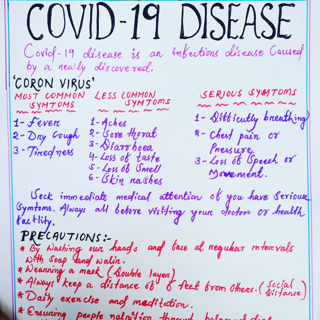 BadekTurati's tweet photo. "SANKALP 2.0 - TO CREATE A BETTER WORLD..." 
Activity-4
COVID-19 Awareness
Here are some new symtops of Corona virus (Covid-19 second wave) and it's precautions.
#bsgindia
#OSBSG
#bargaoniti
#bsgsankalp
#UNICEFIndia https://t.co/kSByNR1XgA