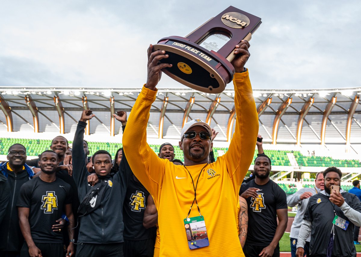 N.C. A&T Athletics (@ncataggies) on Twitter photo The third-best T&F team in the country resides in East Greensboro and they are called <a href="/NCATAGGIES/">N.C. A&T Athletics</a>. <a href="/gsochamber/">Greensboro Chamber</a> <a href="/greensborocity/">City of Greensboro</a> #AggiePride <a href="/ncatsuaggies/">North Carolina A&T</a> <a href="/NCATAdmissions/">NC A&T Admissions</a>
ncataggies.com/news/2021/6/12… The third-best T&F team in the country resides in East Greensboro and they are called <a href="/NCATAGGIES/">N.C. A&T Athletics</a>. <a href="/gsochamber/">Greensboro Chamber</a> <a href="/greensborocity/">City of Greensboro</a> #AggiePride <a href="/ncatsuaggies/">North Carolina A&T</a> <a href="/NCATAdmissions/">NC A&T Admissions</a>
ncataggies.com/news/2021/6/12…