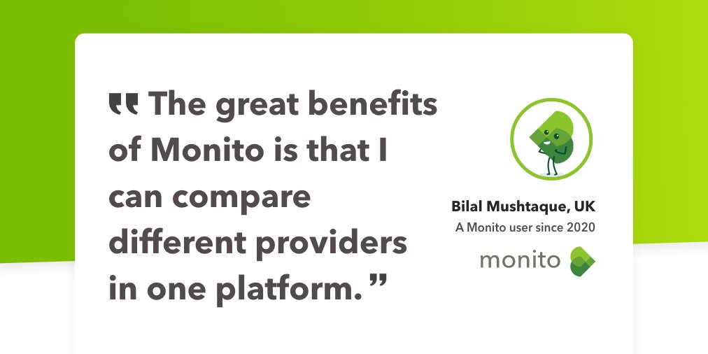 We asked, you answered! Discover all the benefits of using Monito today: monito.com 💸