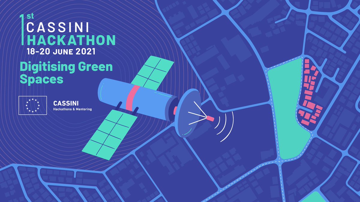 🚀 Cassini Hackathon Greece 2021 is calling you to digitise green spaces! #CassiniHackathonGR by <a href="/coralliaorg/">Corallia</a> for #Greece #Italy #Bulgaria #Romania! 

👉hackathon.cassini.eu

#Corallia #ESABICGR #CASSINIHackathons #EUSpace #Copernicus #UseGalileo #GreenSpaces #Hackathon