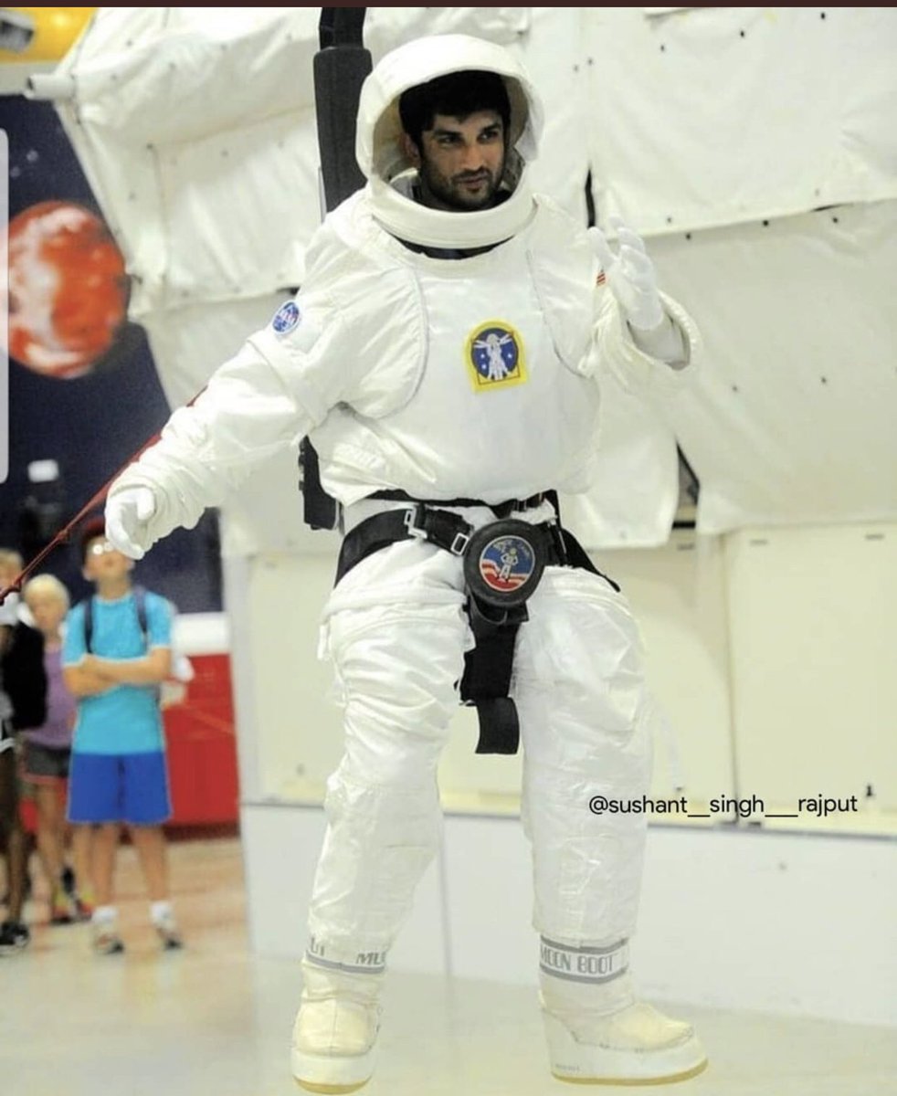 RoopaSpeaks's tweet photo. What does it feel like to be someone who dared to dream?
"It’s not like I am going to pretend that I am an astronaut. I am actually being an astronaut. The only difference will be that I won’t be going in space physically, but in my head, I am.” @itsSSR 
#SushantSinghRajput https://t.co/G6TRp5XBCe