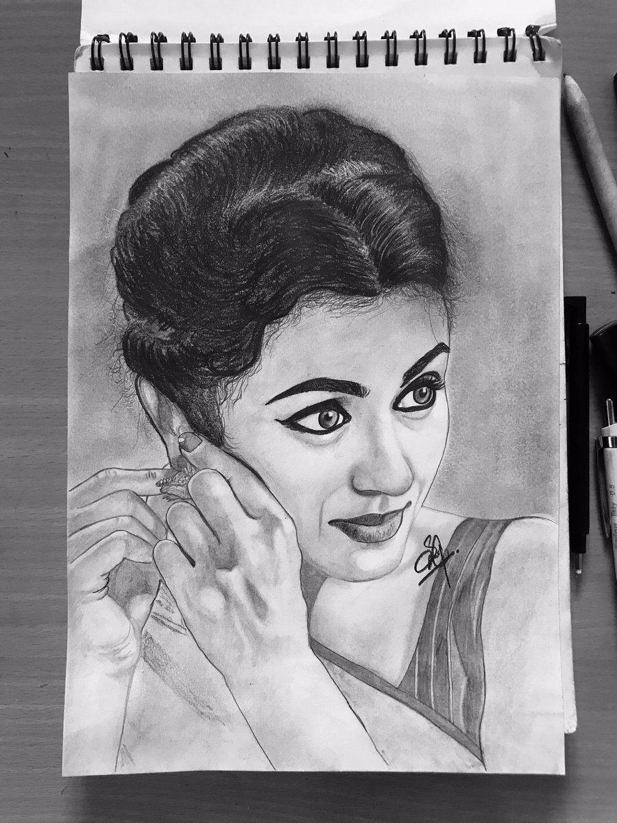 thisis_sj's tweet photo. கரு கரு கண்களால் கயல்விழி கொல்கிறாள்
வலித்தாலும் ஏதோ சுகம் @trishtrashers hope you enjoy my artwork  #trisha #jartz https://t.co/YxUTDGALvo