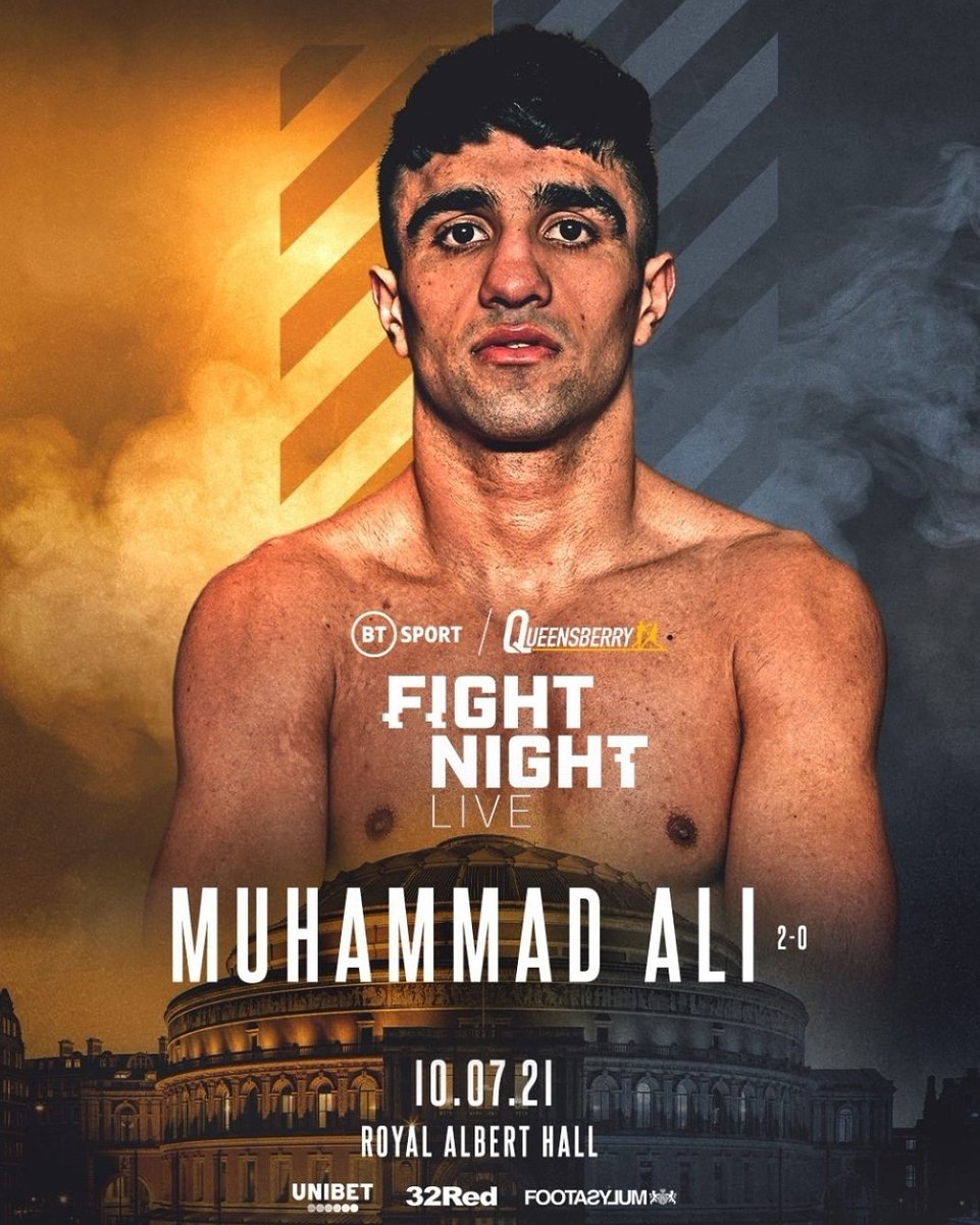 DanishM98's tweet photo. @malijnr1996 will be back in action July 10th live on Bt sport https://t.co/fK9gqBEz6q