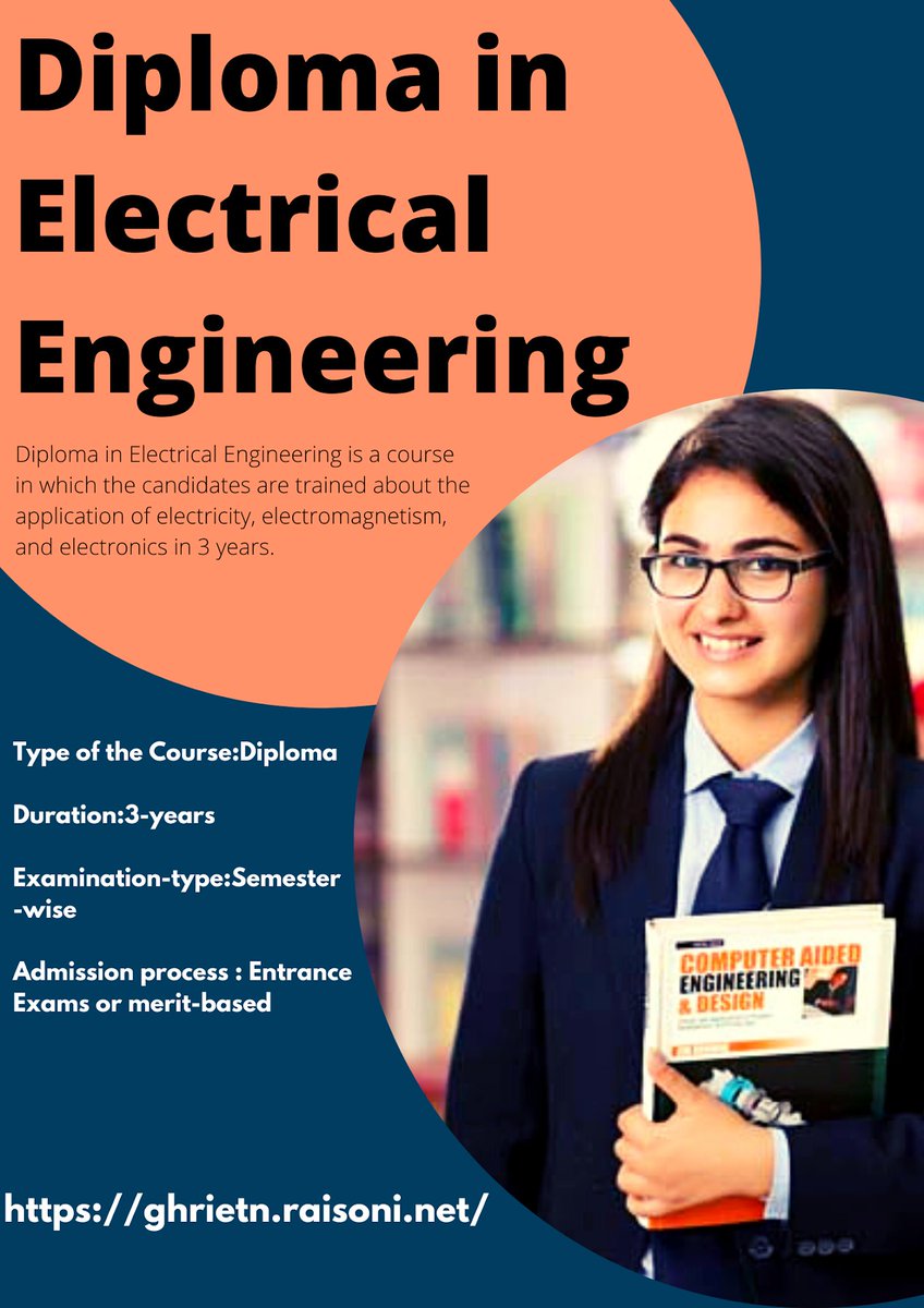 ShikhaC03210609's tweet image. Are you looking for a career in Diploma in Electrical Engineering? Know the Syllabus, Subjects, Eligibility, jobs and How to choose college for Diploma in Electrical engineering?

Link: elizafatima.blogspot.com/2021/06/diplom…

#Diploma #diplomainelectricalengineering  #PolytechnicCollege