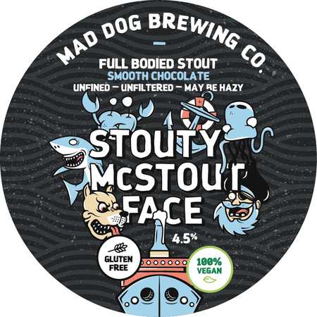 These 2 amazing beers available this week from Monmouthshire Brewery Mad Dog.
