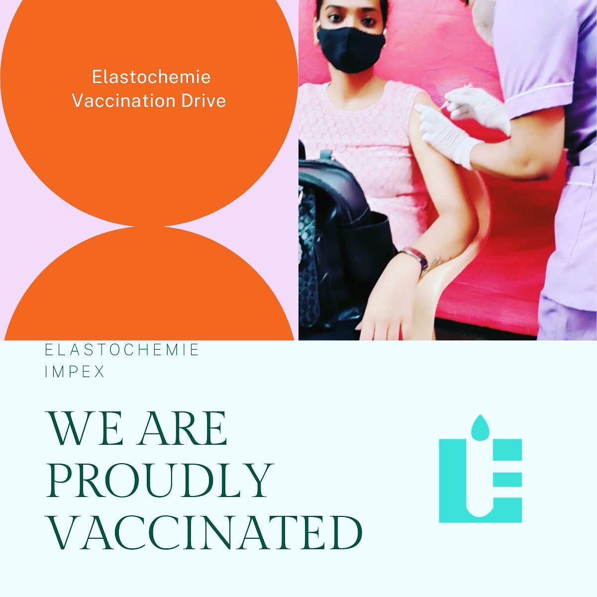 elastochemie's tweet image. A glimpse of the vaccination drive for our Elastochemie Family! 

#safety #safteyfirst #vaccinationdrive #vaccinationcovid #covid19safety #healthcare #wellness #covid19safety #protection #india #elastoxhemieimpex #elastochemie