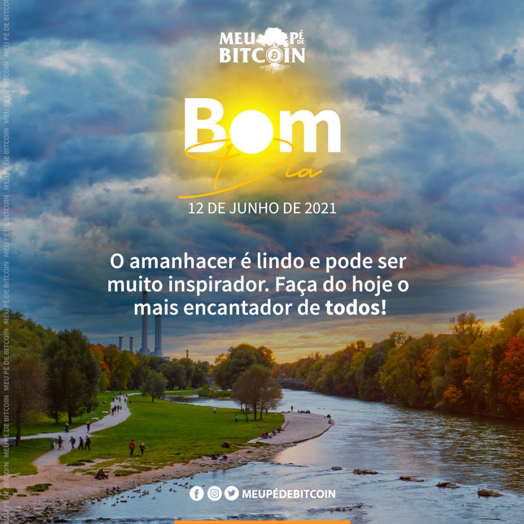 meupedebitcoin's tweet photo. Bom dia, sábado! 🌞💛
Muitos esperavam sua chegada para poder descansar da semana e aproveitar um pouco para desfrutar do lazer! Por aqui desejamos um bom e tranquilo final de semana!

#SempreoMelhorAssunto #2021 #BitcoinNoMundo #foco #MeuPedeBitcoin #MeuPedeBitcoinPay https://t.co/mI0YMlV9Mn