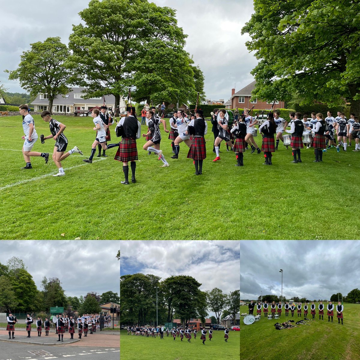 StColPipeBand's tweet image. 🏉 FP Rugby 🏉 
Well done to everyone who took part in today’s Captain v Vice Captain and Former Pupils rugby matches. It has been great seeing so many old friends over the weekend albeit from a distance. 
#fpweekend2021
@StColSport  @StColSchool