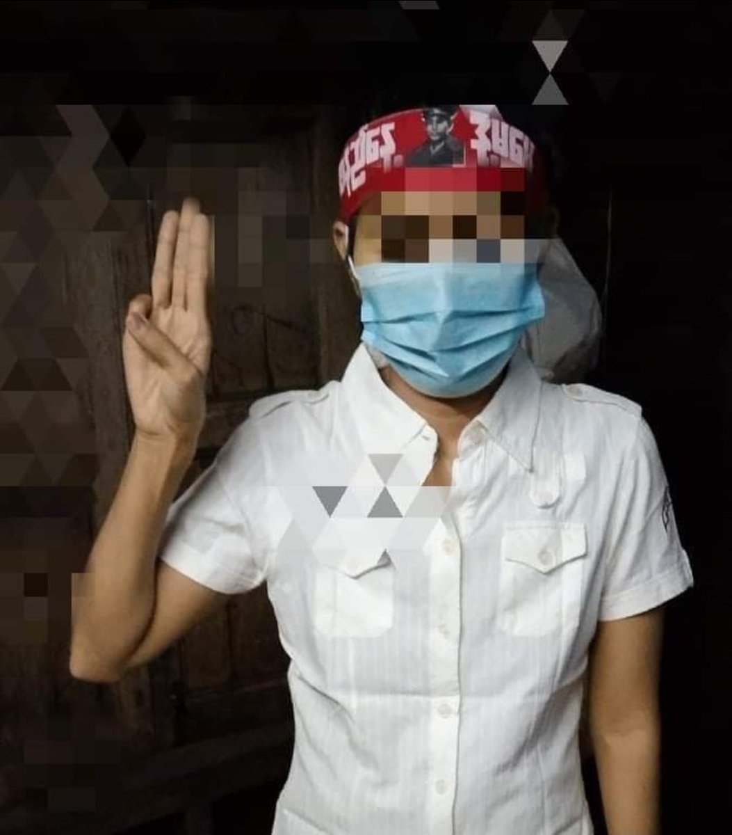 Solo home strike showing three finger salute  was staged by youth from yangon. 
Dictator Must Fail. 
#WhatsHappeningInMyanmar 
#June12Coup