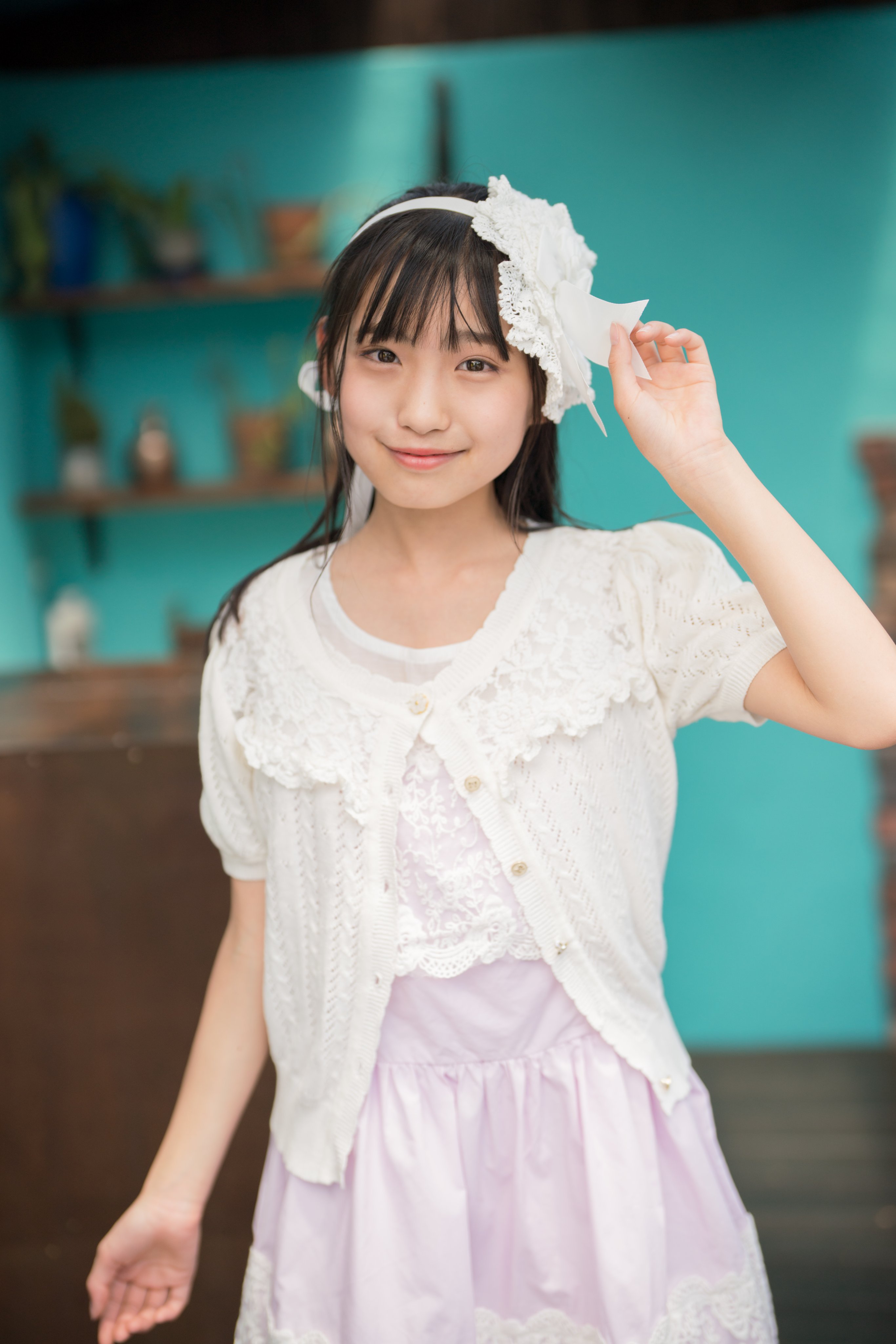 ゆりちゃん ★H　BEAUTY&YOUTH トロピカルベストジレ黒M GSY22S157-b08.jpg