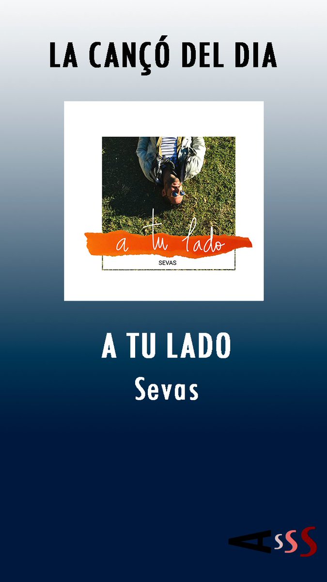 #AvuiSona com a #Cançódeldia #Atulado de <a href="/SevasMusic/">Sevas</a>!

El darrer senzill que ha publicat l'artista valencià enguany. I és que quan trobes a aquella persona que t'ompla de veritat, només vols estar al seu costat i que formi gran part de la teva vida 👇

youtu.be/YaOLWnwhsFQ