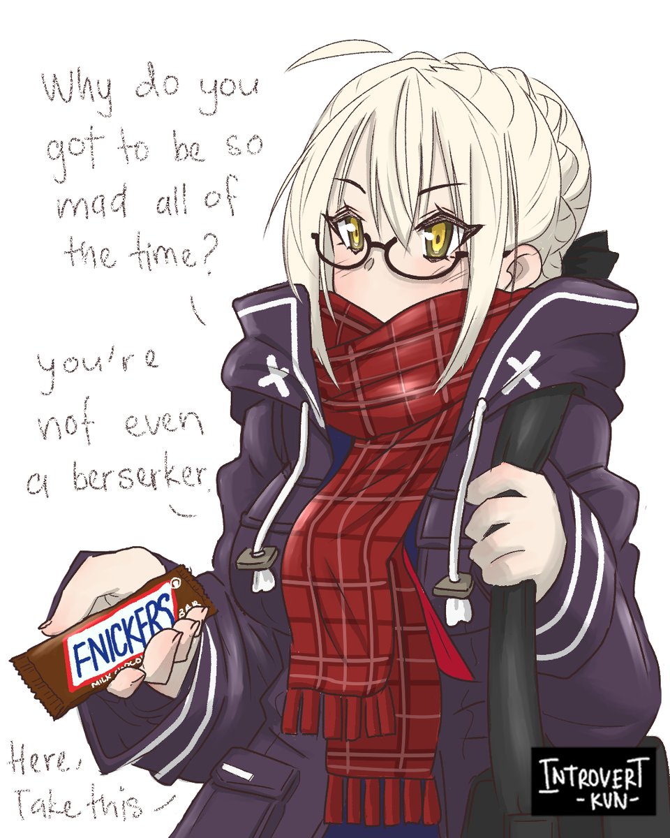 Hungry? Grab a Fnickers! #FGO 
