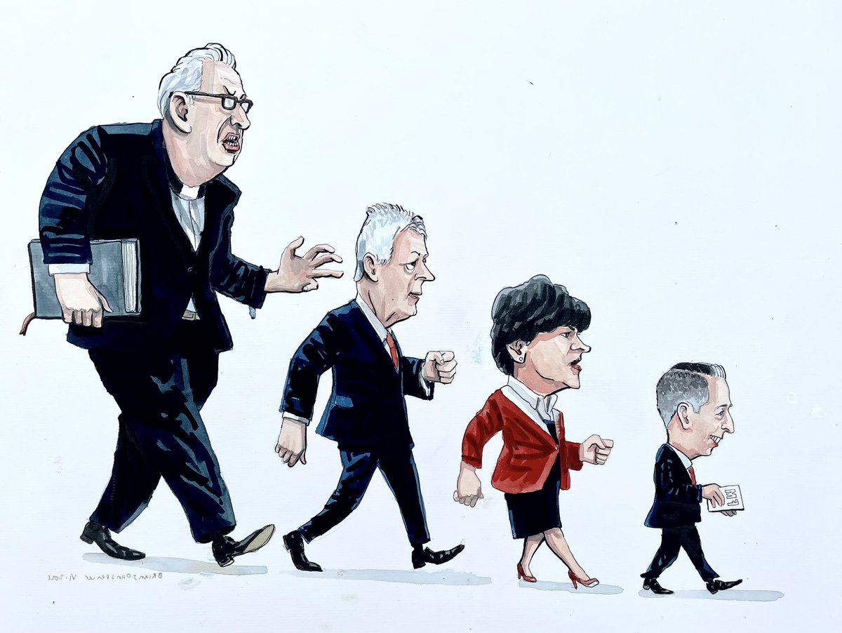 brianjohnspencr's tweet image. Very enjoyable cartoon I did to accompany @SJAMcBride’s Saturday analysis of the DUP revolt and elevation of Poots and Givan to leader and FM... 

Read in the @News_Letter 
#northernIreland #DUP #PaulGivan #EdwinPoots