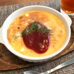 カフェに出てきそう『とろっと焼きオムライス』これならきれいに簡単に作れる