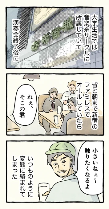 僕は変態♂に絡まれやすい。9 (1/2)

#エッセイ漫画 