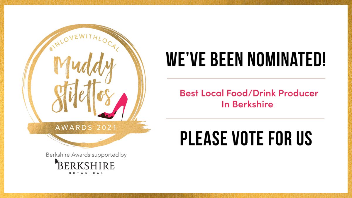 Vote for us! Support your local wine producers 🥂 plenty of other categories to show your support -> vote here berkshire.muddystilettos.co.uk/nominate/ #stanlakepark #berkshire #supportlocal