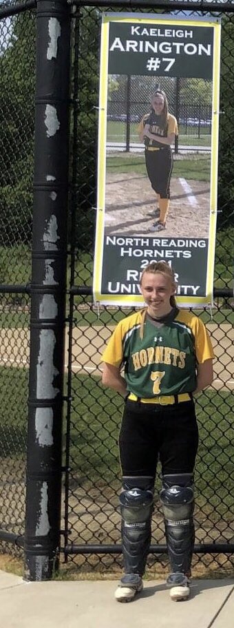 HornetsSBGames's tweet photo. Congratulations to NRGS scholarship winner Kaeleigh Arington! Kaeleigh will be attending Rivier University, majoring in Nursing and playing softball for the Raiders. Wishing you all the best in your future endeavors. https://t.co/VAYc8obcLs