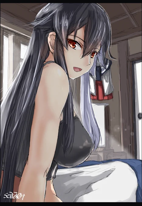 #恋人の日 
#艦これ #矢矧 