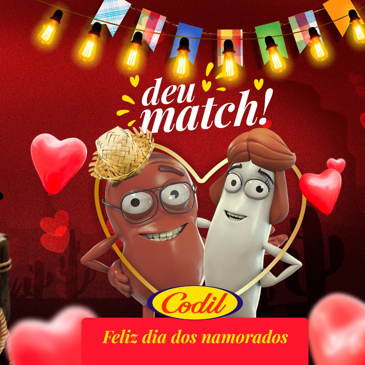 CodilAlimentos's tweet photo. A Codil deseja a todos um Feliz Dia dos Namorados! Que nesta data tão especial o amor se multiplique e traga felicidade ao coração de todos!❤️
-
#DiadosNamorados #namorados #amor #receitacodil #vempracodil #produtoscodil #comidabrasileira #cozinhandonaquarentena #comidadeverdade https://t.co/PRtbmnm0ao