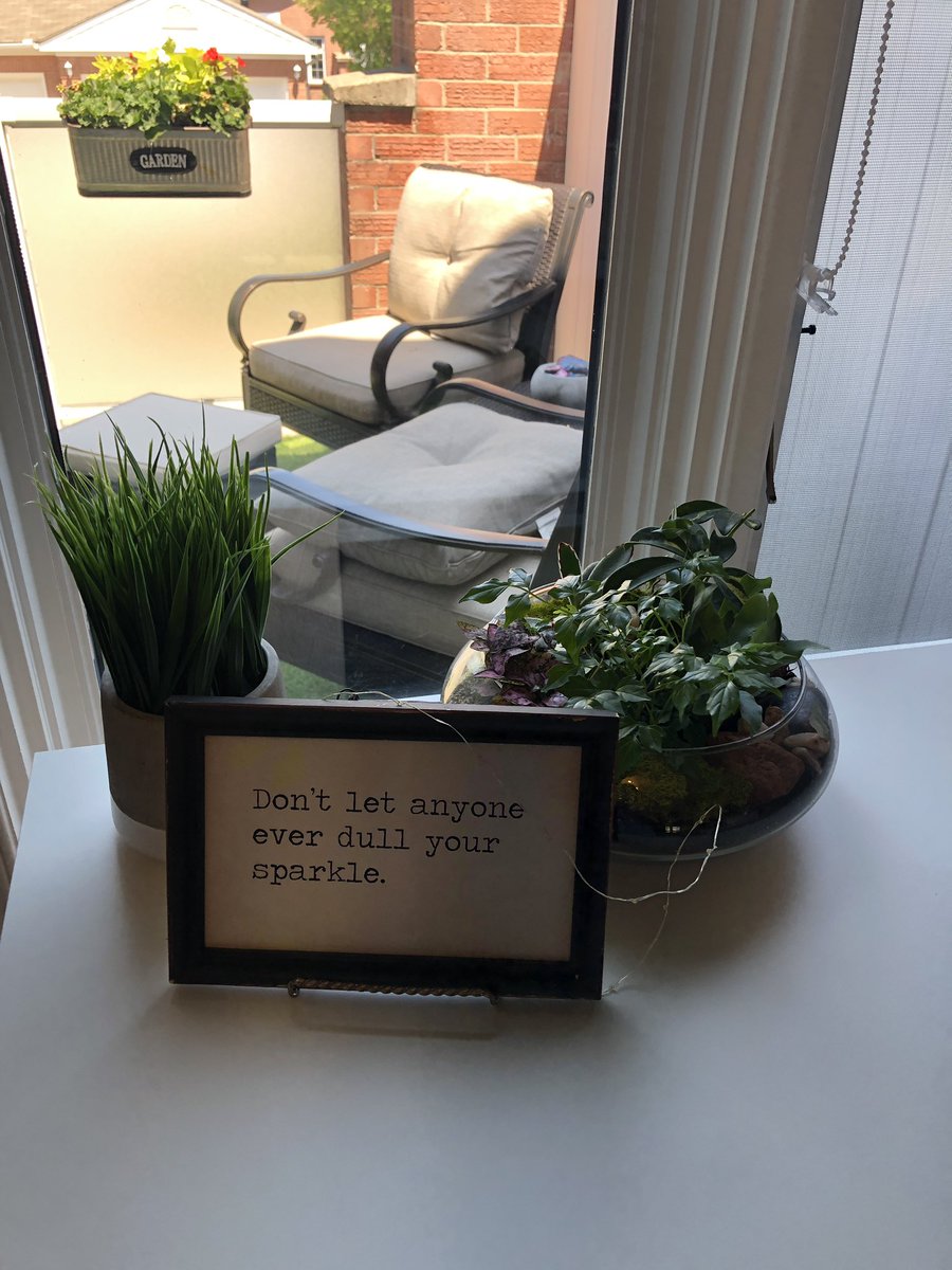 When a beautiful plant terrarium is sent your way💕feeling the love. Thanks MHP 🌟#@SouthridgePS