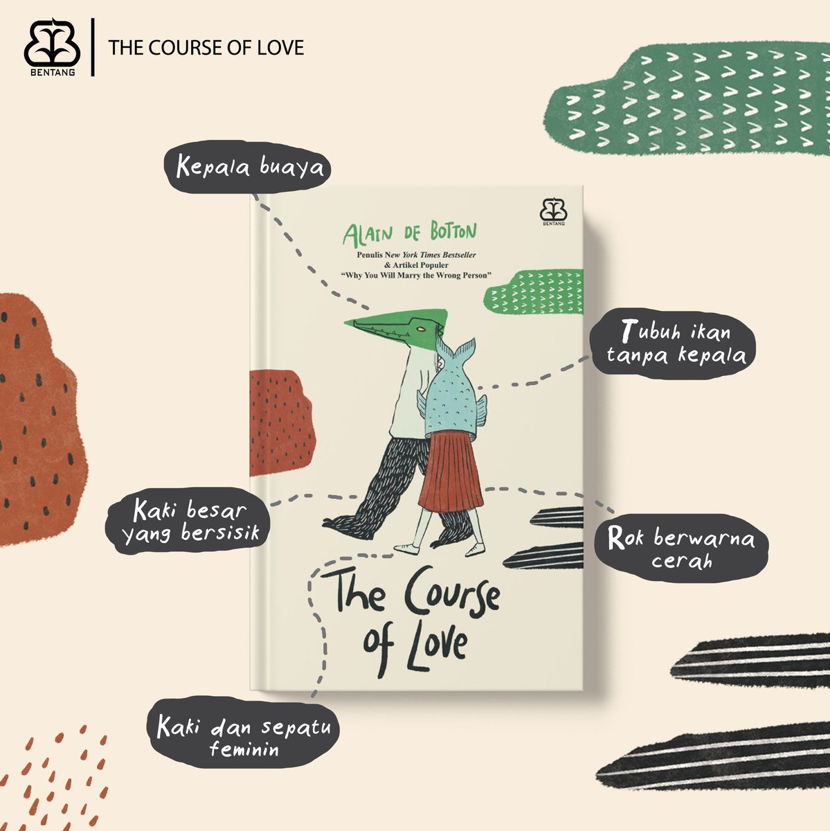 literarybase's tweet photo. Rentang kisah dan seribu pertanyaan tentang cinta.
#TheCourseOfLove ini cocok untuk kamu yang sedang berjuang dalam hubungan yang "rumit" dan membutuhkan pencerahan tentang pasangan. https://t.co/1MPQs8vdeV