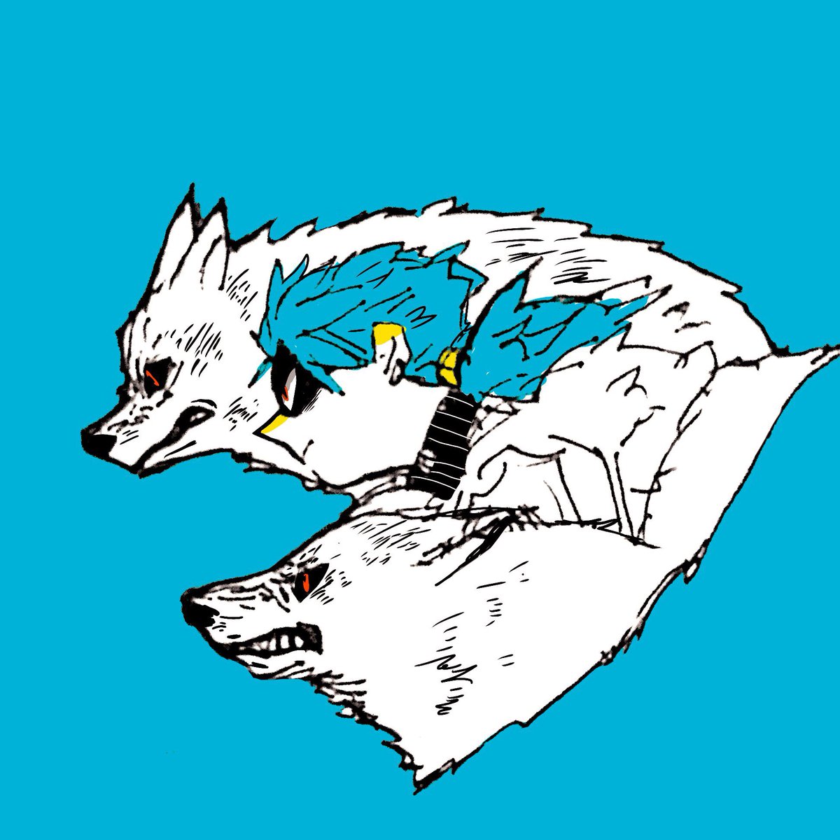 わんわんとクー・フーリン 
