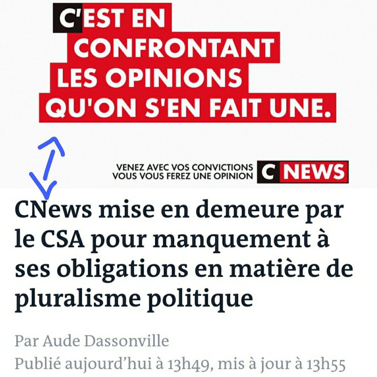 gregdavin's tweet photo. Une mise en demeure qui tombe à point nommé... 😉 https://t.co/MGMfzs45yY