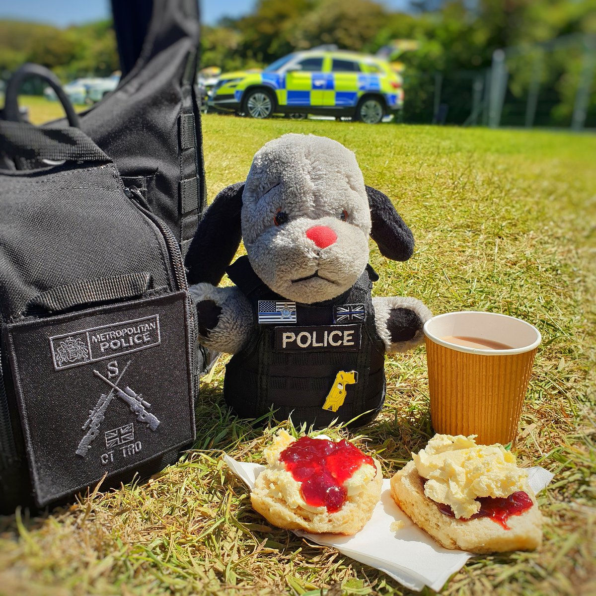 Quick break with a Cornish Cream Tea 🫖
Jam or cream first?
Also is it scone or scon?