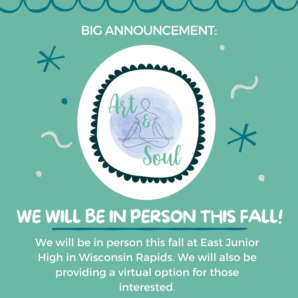 WisconsinArtEd's tweet photo. Rise and shine, friends!
You still have time to submit #fall #conference proposals for Art&Soul! Due date is JUNE 15th! We want to hear your strategies, your discoveries, your stories...
More information here:
https://t.co/Qk8eDzP2Og
#WiArtEd https://t.co/1iRacTdDIh