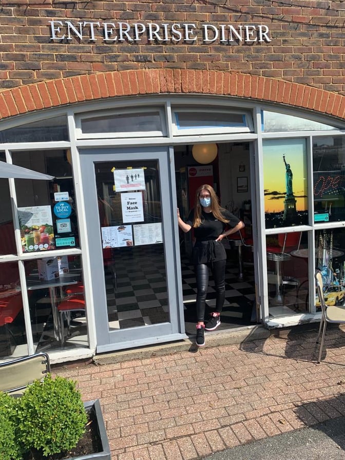 EastbourneBID's tweet photo. Meet the team at Enterprise Diner in @EnterpriseEbo #Eastbourne.
With a selection of very tasty dishes, including a variety of fry-ups, you definitely need to try them out.
#Reopeningeastbourne #LoveLocalShopLocal #FoodAndDrink #American https://t.co/JvZ3pXugF7