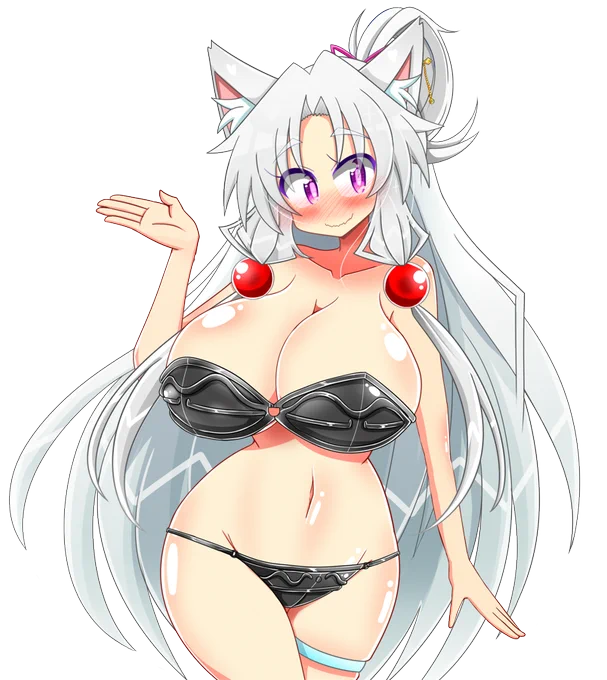 わっくりさんの動画でドラクエ5のエッチな下着の話題が出てたのでイタコさんに着せておきました 