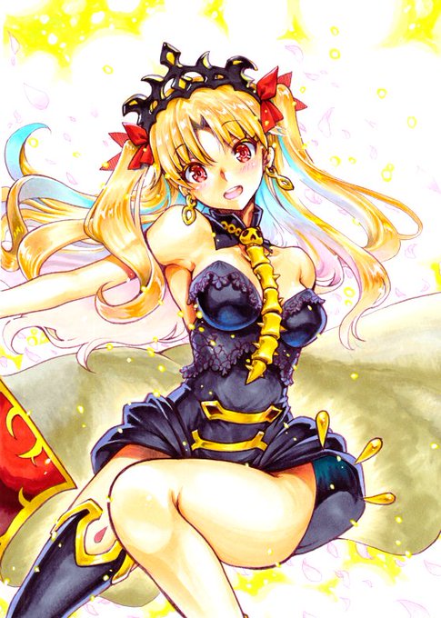 今日の色紙274日目
これも去年のくじの景品色紙のえれちゃんです。

#描いた色紙なるべく毎日アップする #コピック #アナログ絵 #エレシュキガル #FGO 