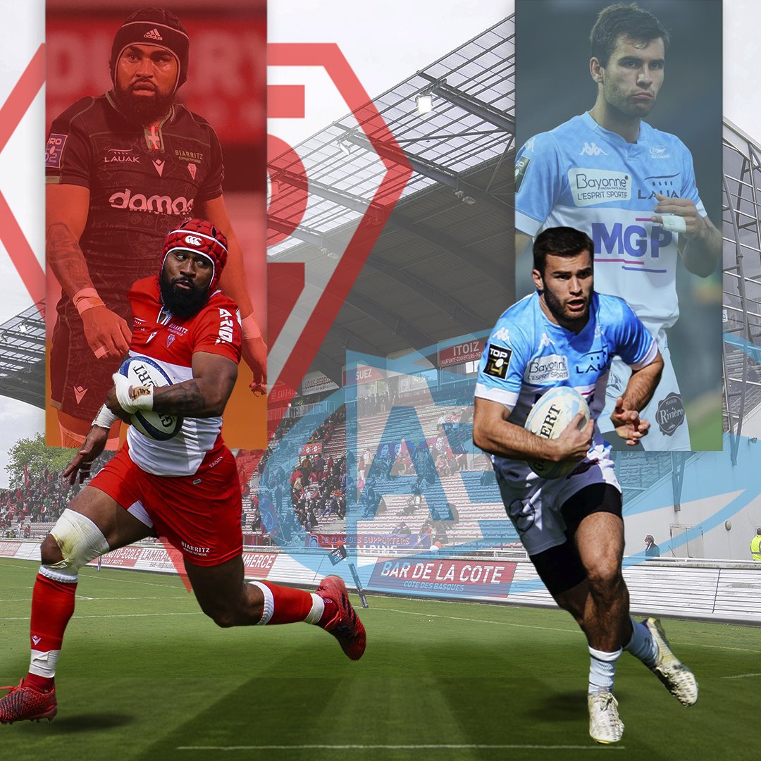 H-3 avant le derby basque ⚔️ 

🔴⚪️ <a href="/BOPBweb/">BOPBweb</a> vs <a href="/avironrugbypro/">Aviron Bayonnais</a> 🔵⚪️

La pression monte... 😱