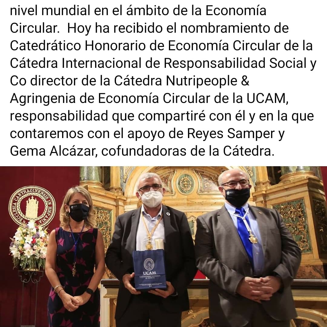REDGADE19's tweet photo. Hoy felicitamos a nuestro General y amigo de muchas batallas. Ph.D. Valentin Molina por este logro. Para la Red GADE es un honor tenerte con nosotros. Que los dioses te sigan bendiciendo. https://t.co/49C1A5FuCK