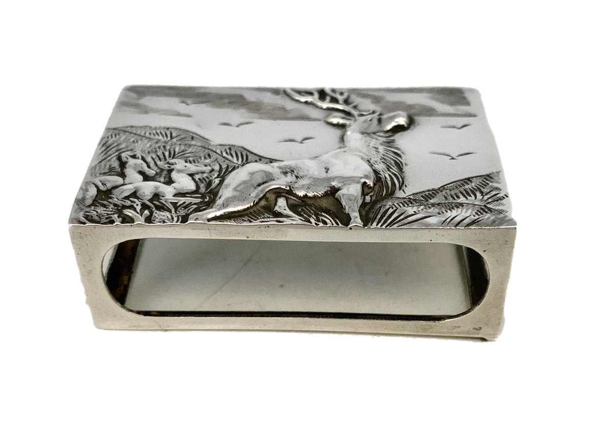 Edwardian Silver Match Box Case Scottish Scenes Birmingham assay office 1906 follow the link to purchase 
theantiqueseller.co.uk/display_items.…