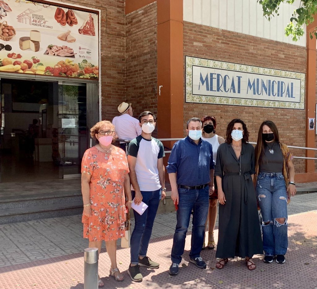 🔴La SG <a href="/mercaballero2/">Mercedes Caballero/❤</a> s'ha reunit amb el grup municipal de Canals per conéixer la situació i necessitats del municipi i informar de les ajudes destinades a incentivar el comerç local.

🛍️✅ Impulsant el teixit productiu local avancem en la reconstrucció econòmica i social.