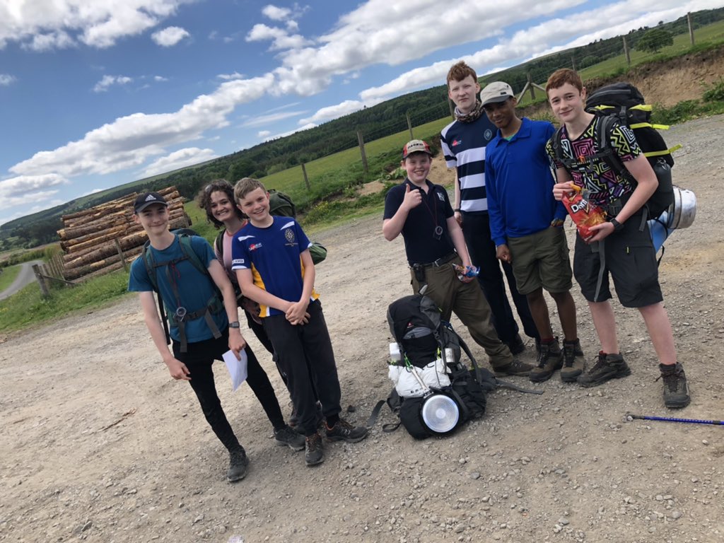 TheCaffinites's tweet photo. Bronze @DofE expedition underway for the @Dunelmia Year 10. Wilderness, maps and sausage rolls…what more can you ask for? Great to be back! https://t.co/h1nuG0fTCH