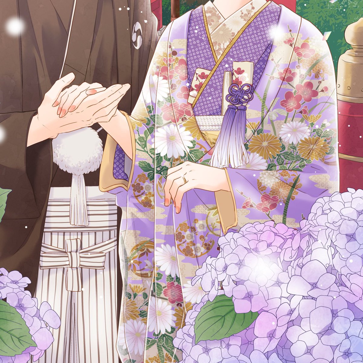 【おしらせ】だいぶ遅れてしまったのですが、発売中の花とゆめ13号に「執事・黒星は傅かない」37話を掲載して頂いてます!ふろくのジューンブライドカタログにも参加させて頂きました。そのイラストを使ったBIGタオルプレゼントもありますので是非とも!どうぞよろしくお願いいたします🧸🍽🎀💌📖🪟✨
