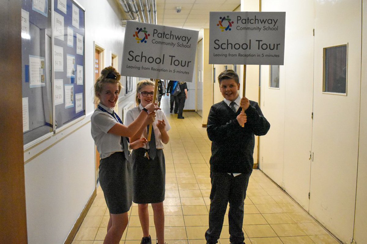 PatchwayC_S's tweet photo. Fantastic to welcome 45 Year 6 students and their families at our open morning today! We loved introducing you to Patchway Community School. Looking forward to meeting more families next Saturday! π¨βπ¦βπ¦π¨βπ©βπ¦βπ¦π©βπ©βπ§βπ¦
#RespectEndeavourSuccess https://t.co/tTAsof9QW1