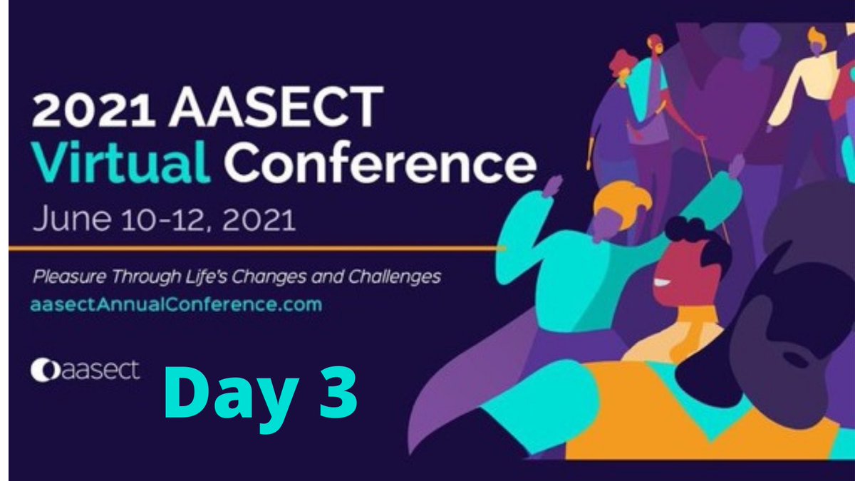 What can we say? The #aasectconference has been inspiring and we’re excited to finish the live portion of programming STRONG with a lineup you don’t want to miss!
