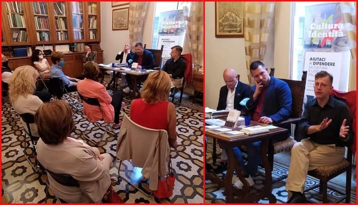 And_Lombardi's tweet photo. Presentazione alla #domuscultura di #genova del #libro "Contro la folla" di @emanuelericucci e #culturaidentità @CulturaIdentita https://t.co/AP6wv1u6KN