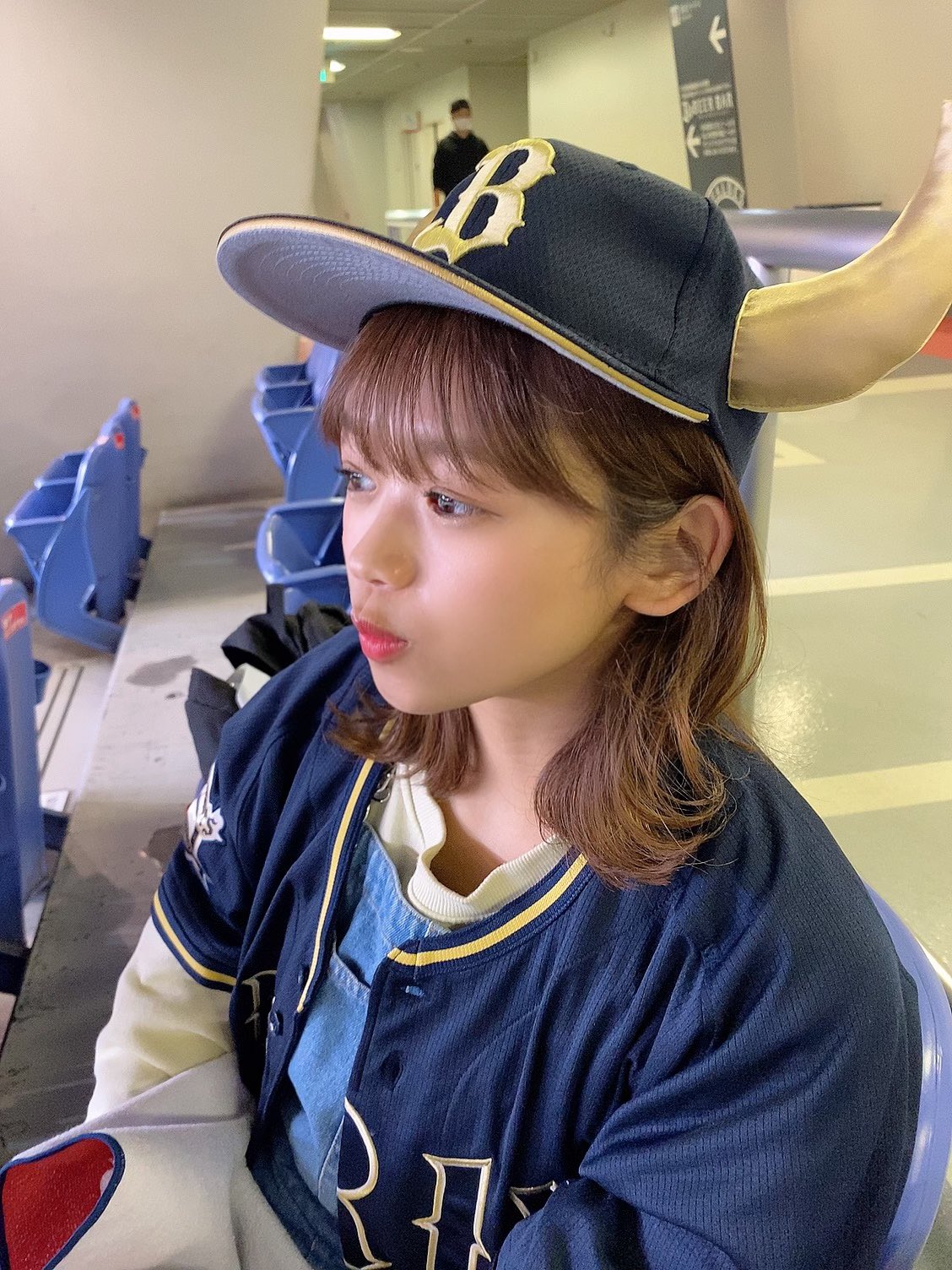 岡村茉奈 一緒に野球観戦デートはどうかな 恋人の日 交流戦優勝 オリックス T Co Snszuowvor Twitter