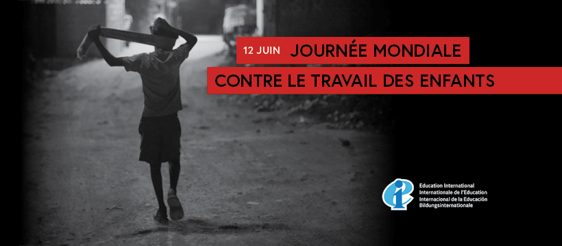 L'une de nos priorités est de mettre fin au travail des enfants à travers le monde. Nous
pensons qu'un enseignement public de qualité est un droit humain qui est violé par
l’augmentation du travail des enfants.
#JournéeMondialeContreLeTravailDesEnfants

👉🏽 tinyurl.com/IEetTravaildes…